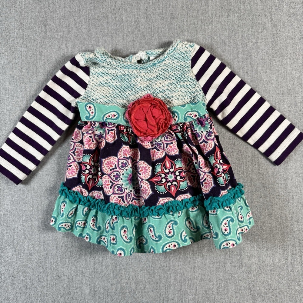 girls counting‎ daisies Long Sleeve Top size 6 Months